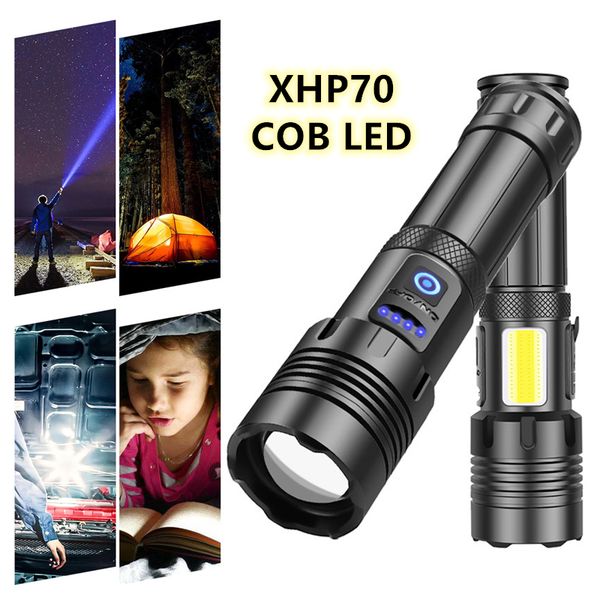 xhp70+cob portable glare zoom usb outdoor waterproof strong light lighting rechargeable battery
xhp70+cob portable glare zoom usb outdoor waterproof strong light lighting rechargeable battery