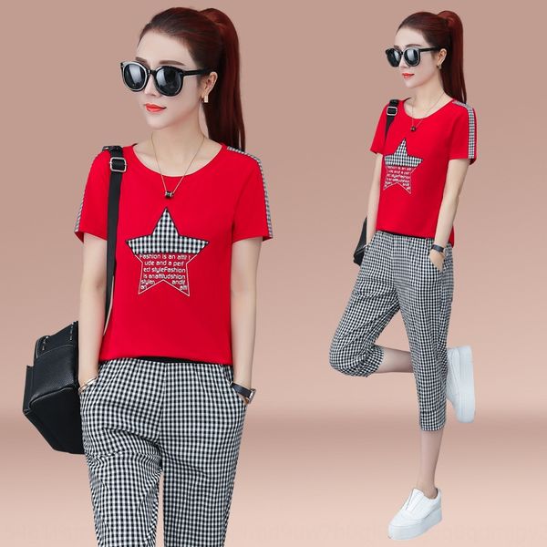 zwq3f sportswear suit women's women's suitsummer 2020 korean fashion short-sleeved 2020 new korean fashion short-sleeved capri pan, Black;red
zwq3f sportswear suit women's women's suitsummer 2020 korean fashion short-sleeved 2020 new korean fashion short-sleeved capri pan, Black;red