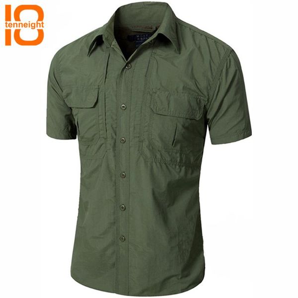 tenneight summer men tactical shirt short-sleeved quick-drying breathable men's sports shirts outdoor hunting shirt, Gray;blue
tenneight summer men tactical shirt short-sleeved quick-drying breathable men's sports shirts outdoor hunting shirt, Gray;blue