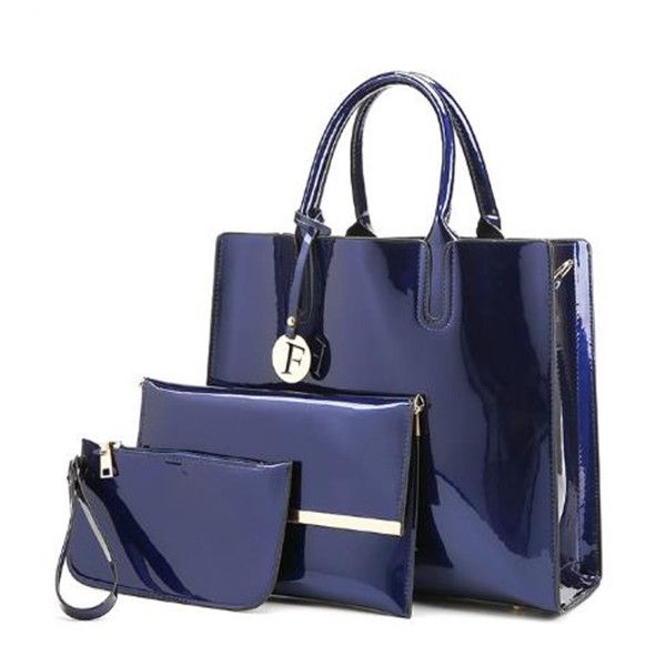 women's handbag 2020 new arrivals 3 sets patent leather female messenger bag luxury girls shopping big capacity bag
women's handbag 2020 new arrivals 3 sets patent leather female messenger bag luxury girls shopping big capacity bag