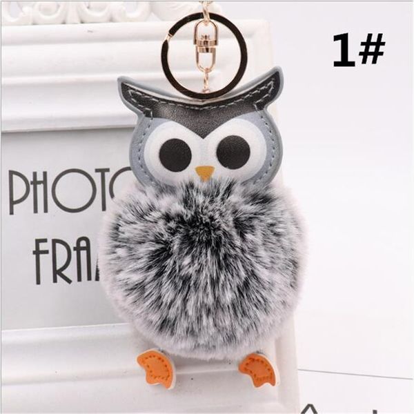 cute pompom owl keychain pom pom key chain rabbit fur ball fluffy leather key ring accessories jewelry b088, Silver
cute pompom owl keychain pom pom key chain rabbit fur ball fluffy leather key ring accessories jewelry b088, Silver