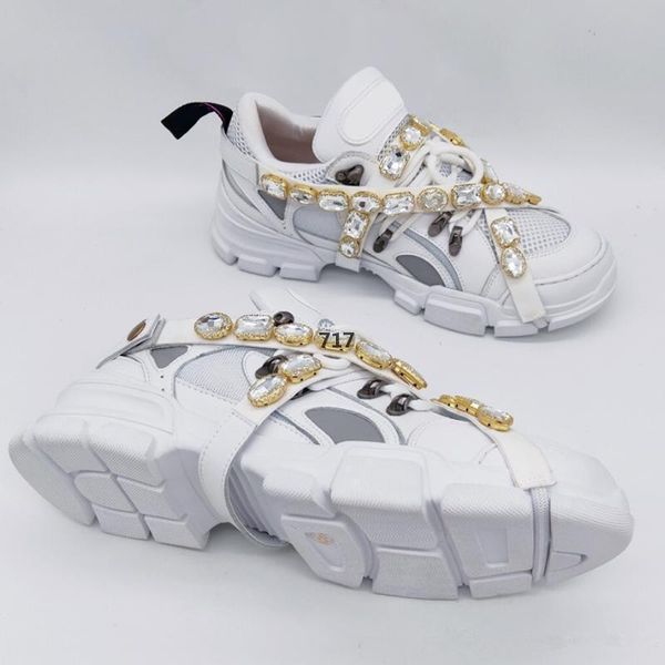 717 luxury men woman shoes with box mens woman shoes fashion scarpe rubber sneaker shoes size 35-45, Black
717 luxury men woman shoes with box mens woman shoes fashion scarpe rubber sneaker shoes size 35-45, Black