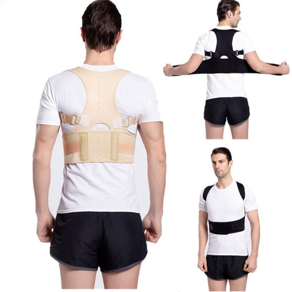 orthosis corset back brace posture correction shoulder brace sport magnetic posture upper back support corrector, Black;blue
orthosis corset back brace posture correction shoulder brace sport magnetic posture upper back support corrector, Black;blue