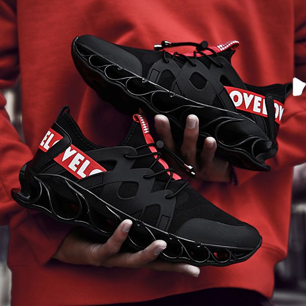 senta blade warrior running shoes for men summer breathable mesh cushioning sneakers outdoor professional athletic sports shoes, Black
senta blade warrior running shoes for men summer breathable mesh cushioning sneakers outdoor professional athletic sports shoes, Black