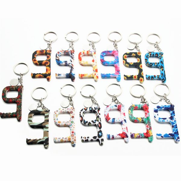 acrylic no touch door hook sunflower print touchless door opener contactless door opener keychain edc key chain ring elevator button tool
acrylic no touch door hook sunflower print touchless door opener contactless door opener keychain edc key chain ring elevator button tool