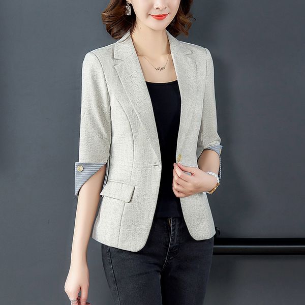 women's suit blazer one button blazers coat bodycon slim office lady jacket female blazer femme 2020 spring summer jackets, White;black
women's suit blazer one button blazers coat bodycon slim office lady jacket female blazer femme 2020 spring summer jackets, White;black