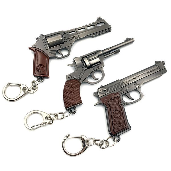 game pubg p92 sand eagle pistol revolver model pubg keychain key ring for game lover gift of jewelry, Silver
game pubg p92 sand eagle pistol revolver model pubg keychain key ring for game lover gift of jewelry, Silver