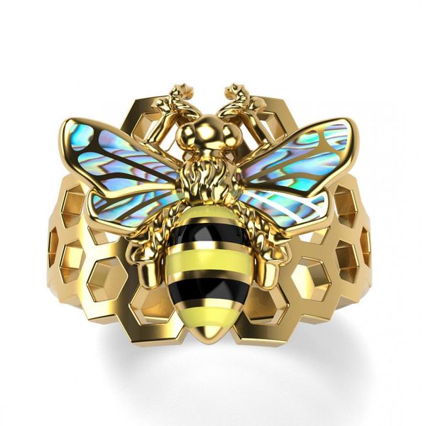 aprilgrass brand trendy animal flying honeybee shaped design cute rings honeycomb gold silver color available birthday gift for child
aprilgrass brand trendy animal flying honeybee shaped design cute rings honeycomb gold silver color available birthday gift for child