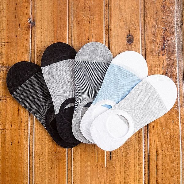 men's socks 5 pairs summer mesh breathable short stripe non-slip silicone sock no show invisible boat sox for mens, Black
men's socks 5 pairs summer mesh breathable short stripe non-slip silicone sock no show invisible boat sox for mens, Black