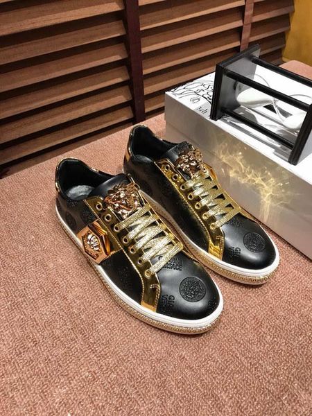 2020t luxury fashion men's shoes low-lace-up embroidered medusa sneakers, high-quality casual wild outdoor shoes, size: 38-451, Black
2020t luxury fashion men's shoes low-lace-up embroidered medusa sneakers, high-quality casual wild outdoor shoes, size: 38-451, Black
