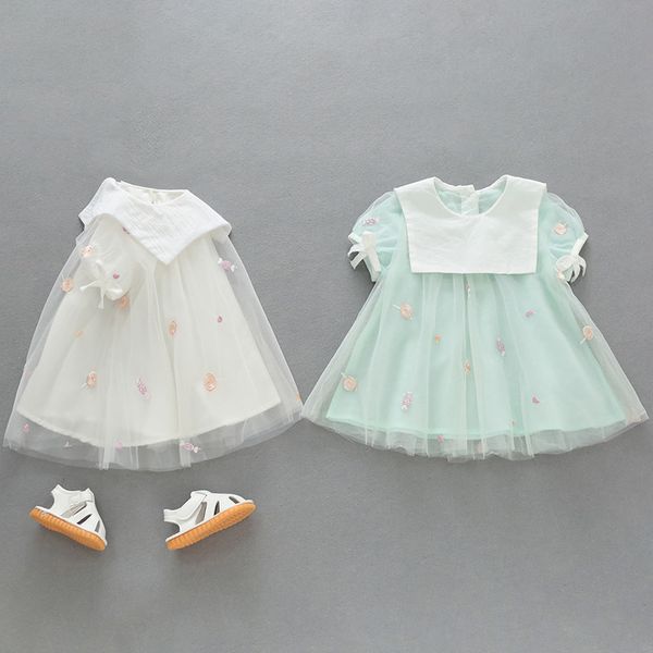 baby girl clothes newborn infant outfits summer short sleeve candy embroidery princess tulle party dresses clothing 0-24m, Red;yellow
baby girl clothes newborn infant outfits summer short sleeve candy embroidery princess tulle party dresses clothing 0-24m, Red;yellow