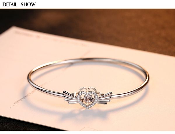bracelet female zircon simple fashion heart bracelet
bracelet female zircon simple fashion heart bracelet