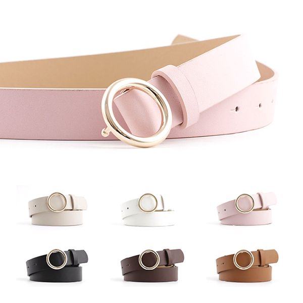 women fashion solid round shape buckle waist belt metal buckle casual pu leather belts ladies leisure dress jeans waistband, Black;brown
women fashion solid round shape buckle waist belt metal buckle casual pu leather belts ladies leisure dress jeans waistband, Black;brown