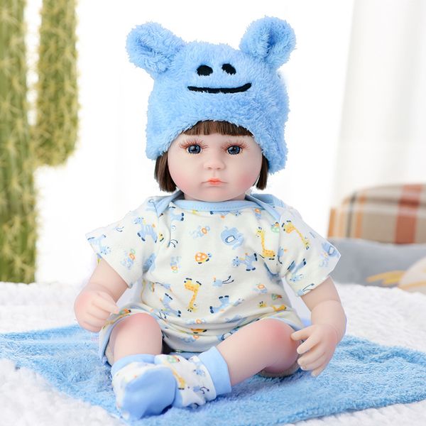 reborn baby doll 42cm realistic newborn baby dolls reborn lifelike soft silicone babies toddler doll toy birthday gifts t200712, White
reborn baby doll 42cm realistic newborn baby dolls reborn lifelike soft silicone babies toddler doll toy birthday gifts t200712, White