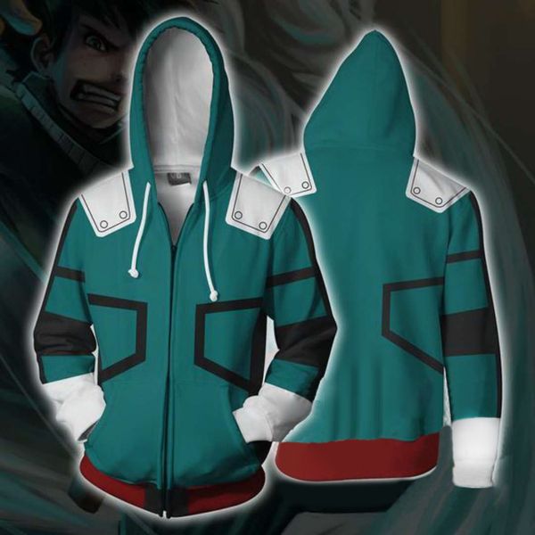 new hoodie popular japanese cartoon my herosweater series 3d animation sweater cosplay hoodie, Black
new hoodie popular japanese cartoon my herosweater series 3d animation sweater cosplay hoodie, Black