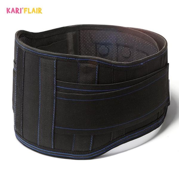 2 size self-heating double banded waist support brace adjustable tourmaline magnetic therapy waist support belt lumbar back, Black;gray
2 size self-heating double banded waist support brace adjustable tourmaline magnetic therapy waist support belt lumbar back, Black;gray