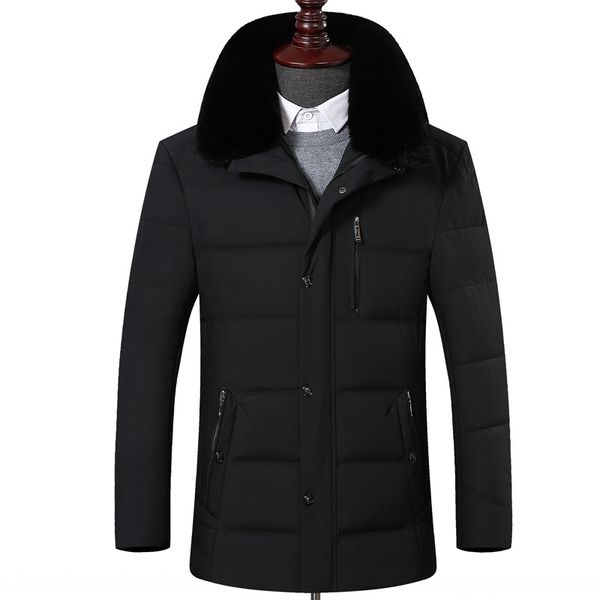 nzwk7 cotton-padded clothes jacket winter new middle-aged men's down cotton-padded clothes men's detachable big fur collar busines, Black
nzwk7 cotton-padded clothes jacket winter new middle-aged men's down cotton-padded clothes men's detachable big fur collar busines, Black