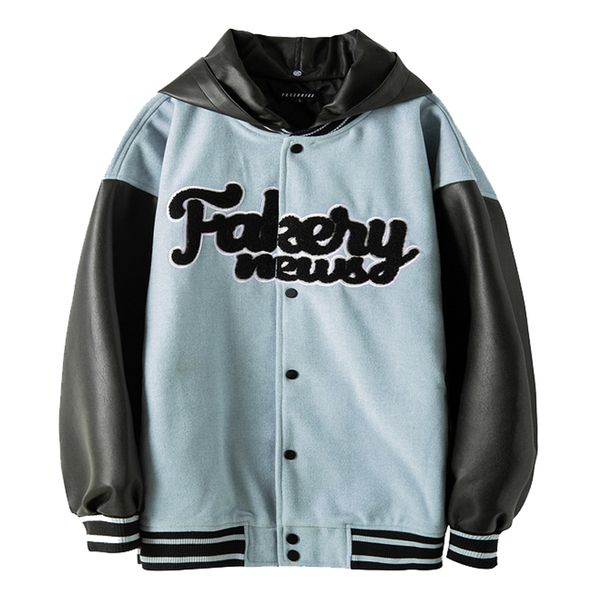 hiphop men patchwork baseball jackets streetwear 2020 winter casual windbreaker vintage cotton bomber jackets hat detachable, Black;brown
hiphop men patchwork baseball jackets streetwear 2020 winter casual windbreaker vintage cotton bomber jackets hat detachable, Black;brown