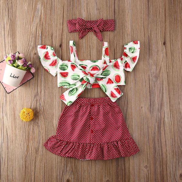 clothing sets pudcoco toddler baby gril clothes watermelon print off shoulder strap bowknot crop polka dot mini skirt headband 3pcs set, White
clothing sets pudcoco toddler baby gril clothes watermelon print off shoulder strap bowknot crop polka dot mini skirt headband 3pcs set, White