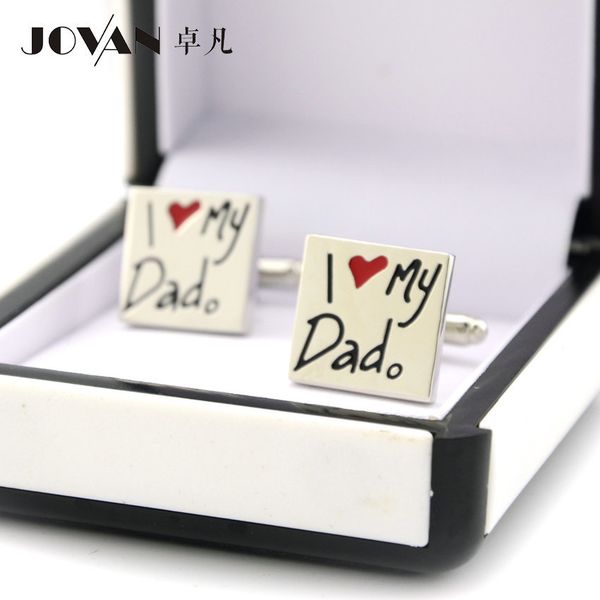 2020 designer i love dad letter cufflinks sleeve nails square cufflinks jewelry, Silver
2020 designer i love dad letter cufflinks sleeve nails square cufflinks jewelry, Silver
