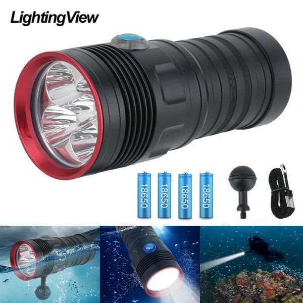 5*l2 led scuba diving 6000lm 3-mode diving video pgraphy torch underwater 80m 18650 spearfishing light
5*l2 led scuba diving 6000lm 3-mode diving video pgraphy torch underwater 80m 18650 spearfishing light