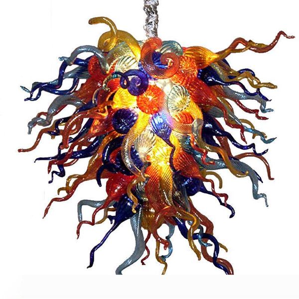 100% mouth blown borosilicate lamps murano glass art style modern italian crystal chandelier light
100% mouth blown borosilicate lamps murano glass art style modern italian crystal chandelier light