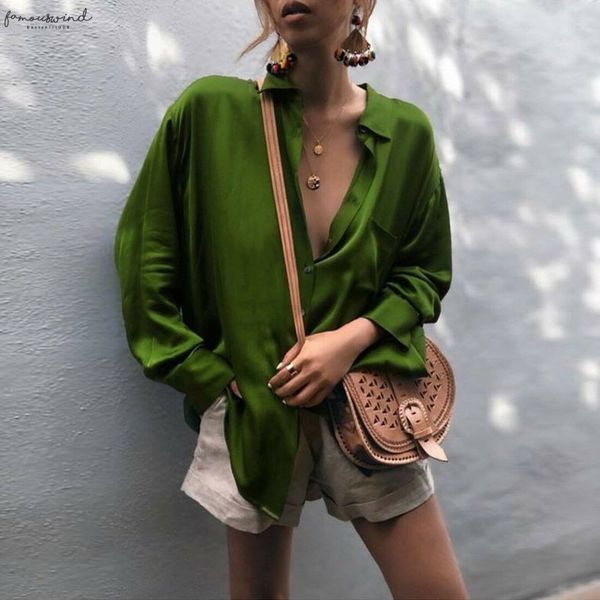 2020 style plus size womens blouses long sleeve with v neck loose ladies shirt pure color casual womens, White
2020 style plus size womens blouses long sleeve with v neck loose ladies shirt pure color casual womens, White