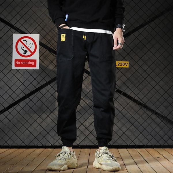 autumn large size men's pure black stretch elastic waist binding feet youth loose harem jeans and jeans pants men's fashion, Blue
autumn large size men's pure black stretch elastic waist binding feet youth loose harem jeans and jeans pants men's fashion, Blue
