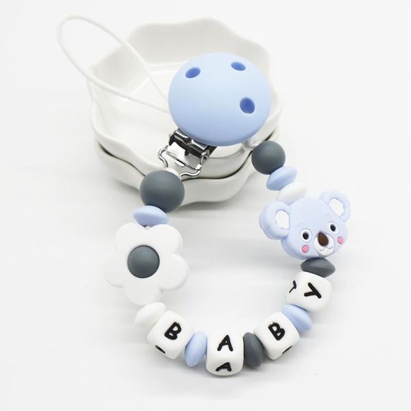 personalized pacifier clips handmade custom name nipple holder silicone beads pacifier chain koala dummy holder teething toys
personalized pacifier clips handmade custom name nipple holder silicone beads pacifier chain koala dummy holder teething toys
