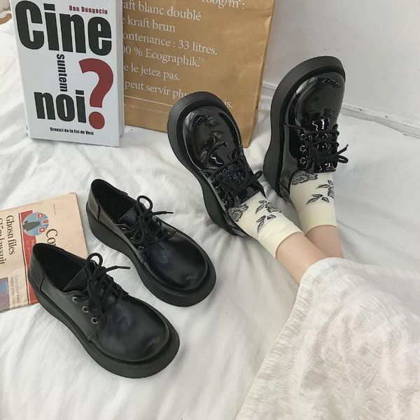 new lace up oxford shoes for women brogue shoes ladies black leather woman low heels platform plus size flats
new lace up oxford shoes for women brogue shoes ladies black leather woman low heels platform plus size flats
