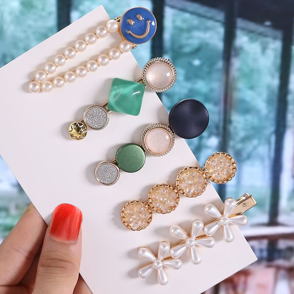wholesale american ins hair ornament imitation diamond pearl hairpin set bow knot female student bangs edge clip seamless hairpins, Golden;silver
wholesale american ins hair ornament imitation diamond pearl hairpin set bow knot female student bangs edge clip seamless hairpins, Golden;silver