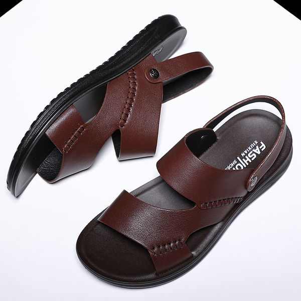 yomior new genuine cow leather summer men shoes casual slip-on travel beach sandals slippers flip flop black brown
yomior new genuine cow leather summer men shoes casual slip-on travel beach sandals slippers flip flop black brown