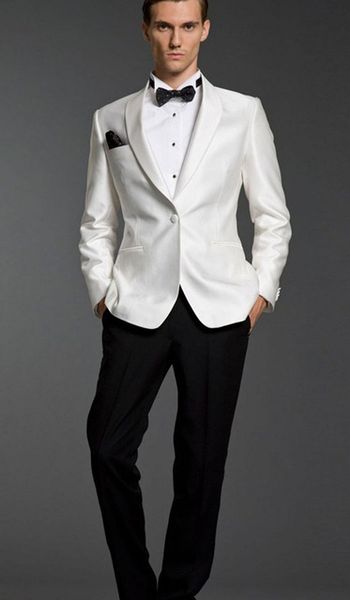 custom made satin white shawl lapel groom tuxedo/wedding suits for men one button suits ( jacket+pants+tie, White;black
custom made satin white shawl lapel groom tuxedo/wedding suits for men one button suits ( jacket+pants+tie, White;black