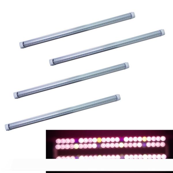 380-800nm full spectrum led grow light led grow tube 8ft t5 t8 v-shaped integration tube for medical plants and bloom fruit pink color
380-800nm full spectrum led grow light led grow tube 8ft t5 t8 v-shaped integration tube for medical plants and bloom fruit pink color