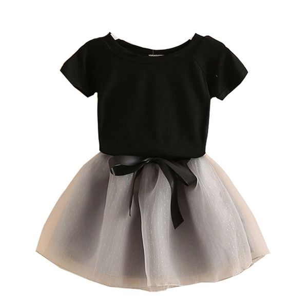 girls birthday tutu set summer toddler girls clothing sets black tshirt +skirt 2 pcs kid suits children clothing, White
girls birthday tutu set summer toddler girls clothing sets black tshirt +skirt 2 pcs kid suits children clothing, White