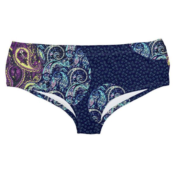 women panties paisley orbs print comfort underwear skin-friendly briefs lingerie women's intimates panties, Black;pink
women panties paisley orbs print comfort underwear skin-friendly briefs lingerie women's intimates panties, Black;pink