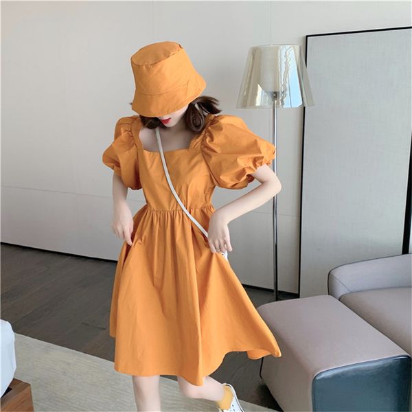 casual dresses summer women french puff sleeve a line dress with hat retro square collar mini fashionpurple blue yellow party, Black;gray
casual dresses summer women french puff sleeve a line dress with hat retro square collar mini fashionpurple blue yellow party, Black;gray