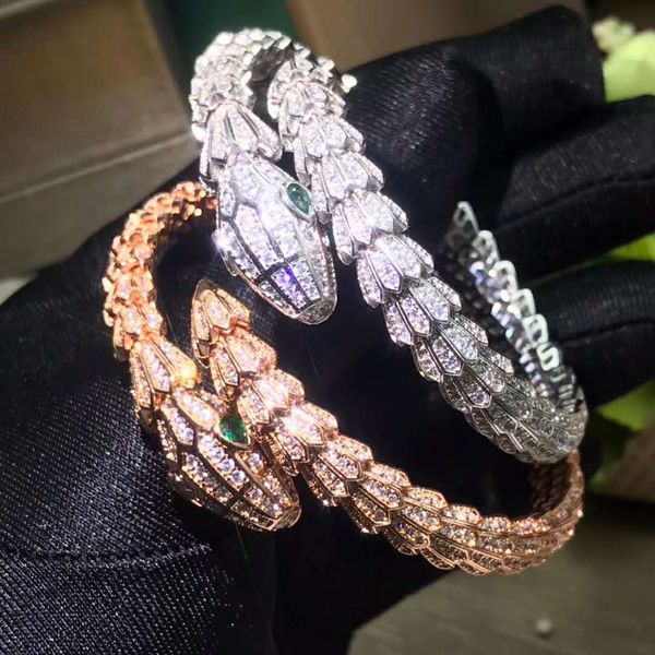 20 sterling silver snake bracelet designer fashion full diamond snake bracelet natural mother of pearl agate bracelet sale, Black
20 sterling silver snake bracelet designer fashion full diamond snake bracelet natural mother of pearl agate bracelet sale, Black