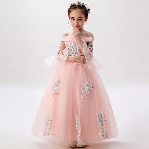 girl's dresses flower first communion lace princess girl dress baby wedding evening long elegant party costume kids for girls, Red;yellow
girl's dresses flower first communion lace princess girl dress baby wedding evening long elegant party costume kids for girls, Red;yellow