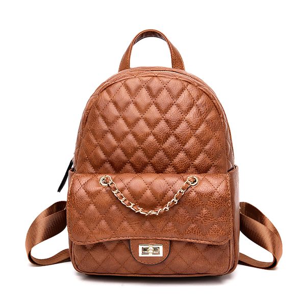 women backpack pu leather shoulders bag chains mochila feminina mujer lapbackpack travel large capacity school bag for girls
women backpack pu leather shoulders bag chains mochila feminina mujer lapbackpack travel large capacity school bag for girls