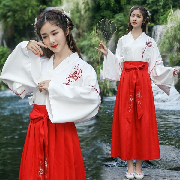 clothing cross-collar chest-lined skirt ancient daily improvement han element class costume ancient costume han clothing, Black;red
clothing cross-collar chest-lined skirt ancient daily improvement han element class costume ancient costume han clothing, Black;red