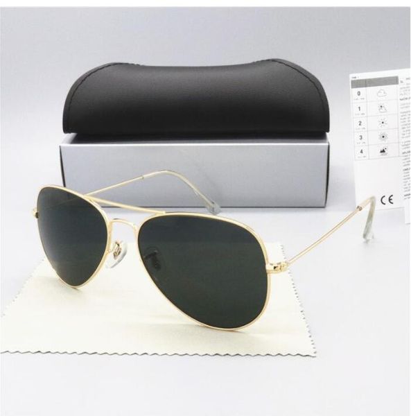 brand design sunglasses vintage pilot brand sun glasses band uv400 men women ben metal frame glass lens with box 3025, White;black 
brand design sunglasses vintage pilot brand sun glasses band uv400 men women ben metal frame glass lens with box 3025, White;black