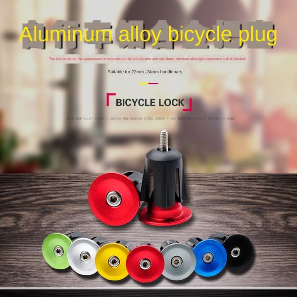 mountain bike aluminum alloy saiyang extreme expansion lock screw handle plug high-end bicycle plug bicycle straight handle 24mm, Silver
mountain bike aluminum alloy saiyang extreme expansion lock screw handle plug high-end bicycle plug bicycle straight handle 24mm, Silver