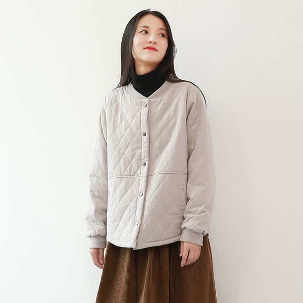 johnature new winter 2020 cotton coat female jacket women's clothing warm winter coat patchwork button stand parkas coats, Black
johnature new winter 2020 cotton coat female jacket women's clothing warm winter coat patchwork button stand parkas coats, Black