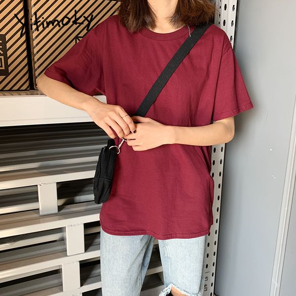 tshirt woman 100% cotton t shirt women shirts loose tee plus size basic summer tshirt korean clothes japanese 2020 new, White
tshirt woman 100% cotton t shirt women shirts loose tee plus size basic summer tshirt korean clothes japanese 2020 new, White