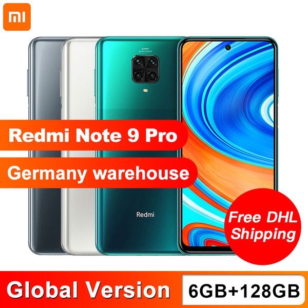 germany oversea redmi note 9 pro 6gb 128gb nfc global version smartphone snapdragon 720g octa core 64mp quad camera 6.67" screen
germany oversea redmi note 9 pro 6gb 128gb nfc global version smartphone snapdragon 720g octa core 64mp quad camera 6.67" screen