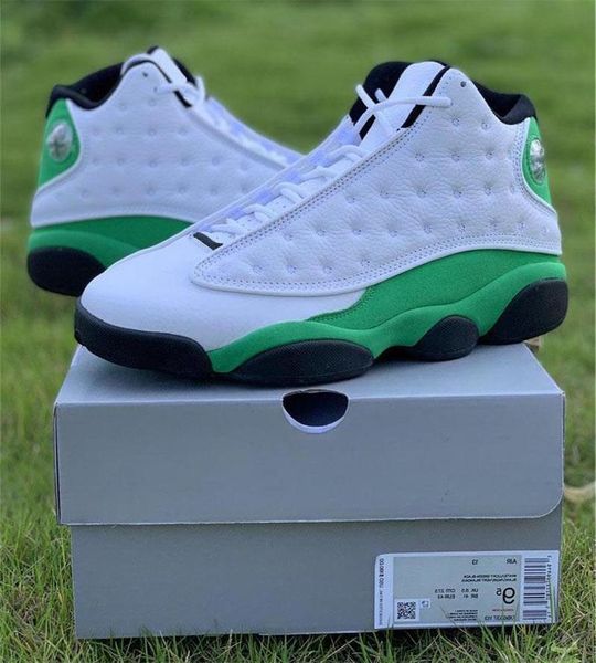 2020 wholesale 13 lucky green basketball shoes white black 3m reflective 13s db6537 -113 real carbon fiber men sneakers with box 0q0
2020 wholesale 13 lucky green basketball shoes white black 3m reflective 13s db6537 -113 real carbon fiber men sneakers with box 0q0