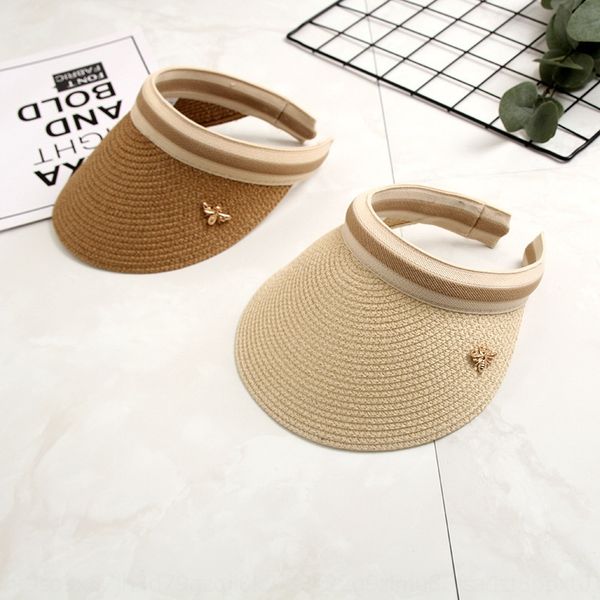 2evnd korean summer new style little bee fashion sun straw woven empty travel korean summer female new for women all-match sun hat beach hat, Blue;gray
2evnd korean summer new style little bee fashion sun straw woven empty travel korean summer female new for women all-match sun hat beach hat, Blue;gray