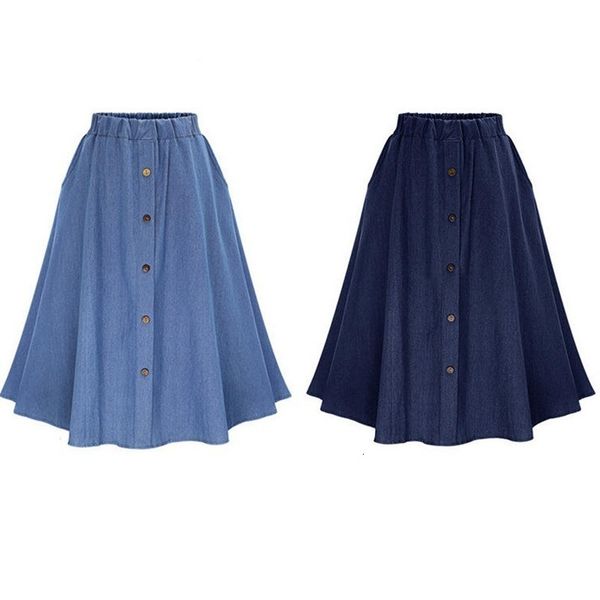solid a line single breasted denim skirt women new arrival 2020 summer autumn cute casual knee harajuku high waist vadim, Black
solid a line single breasted denim skirt women new arrival 2020 summer autumn cute casual knee harajuku high waist vadim, Black