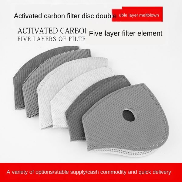 cycling mask protective dust mask pm2.5 five-layer filter protection filter activated carbon gasket
cycling mask protective dust mask pm2.5 five-layer filter protection filter activated carbon gasket